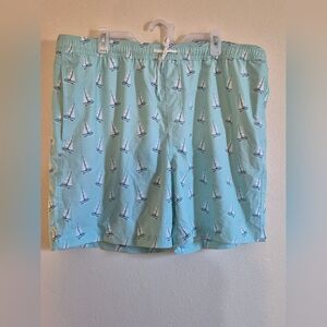 Blue and White Athletic Shorts for Active Days